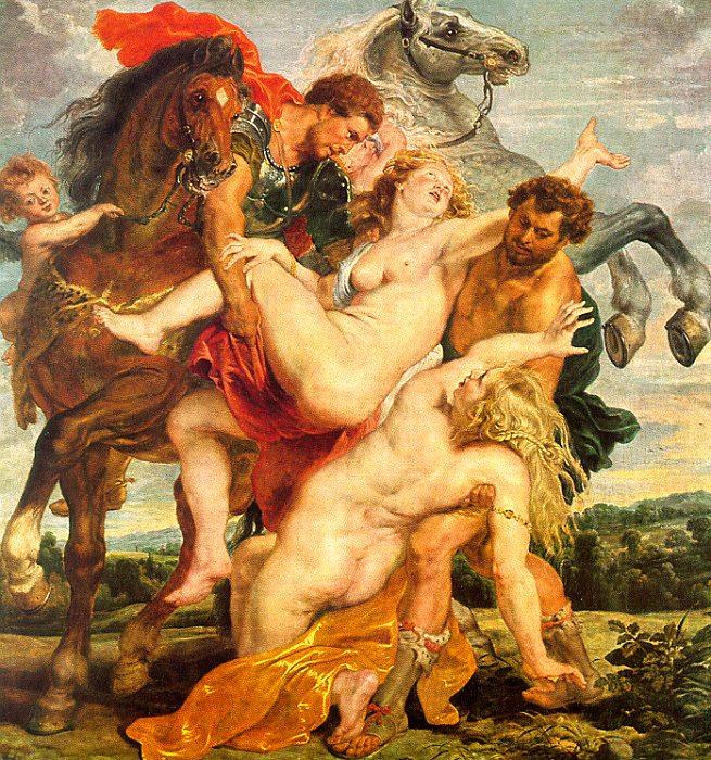 Peter Paul Rubens The Rape of the Daughters of Leucippus china oil painting image